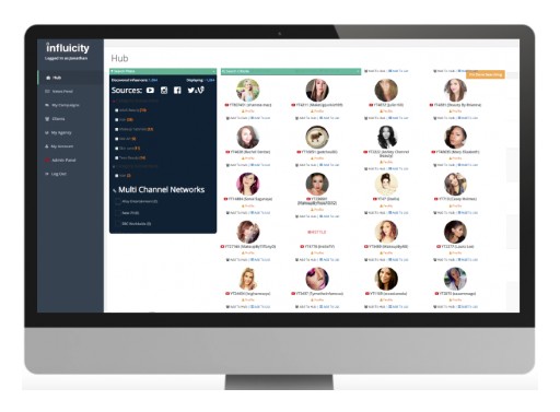 Influicity Releases Trending Influencers, Real-Time Hotlist of 3 Million Influencers